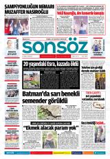 BATMAN SONSÖZ