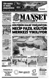 KAHRAMANMARAŞ MANŞET