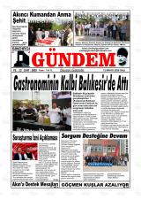 SINDIRGI GÜNDEM