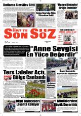 SİİRT’TE SON SÖZ