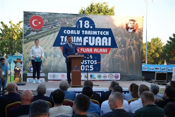 ÇORLU TARIM FUARI AÇILDI, BÜYÜME HEDEFİNİ KONUŞTU!