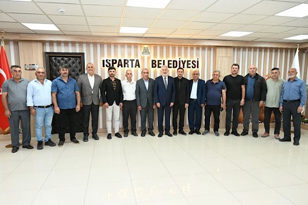 Keçiborlu İl Genel Meclis Üyesi ve Köy Muhtarları Belediye Başkanıyla Buluştu