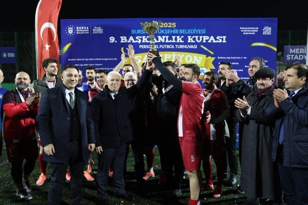 Bursa’da futbol turnuvasında şampiyonlar belli oldu