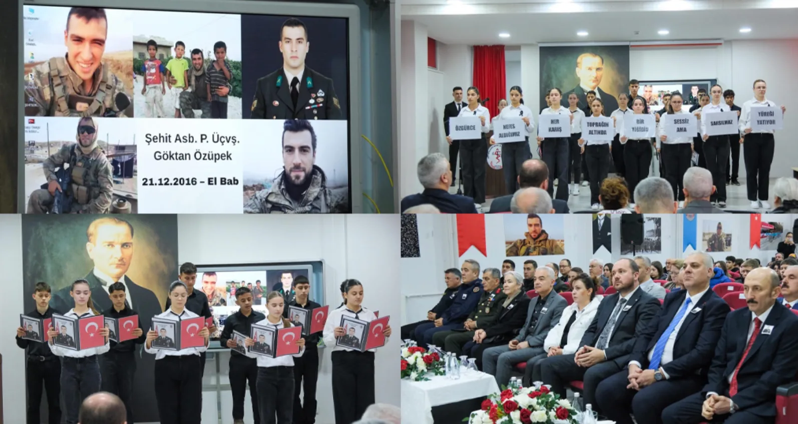 Kırklareli’de Aziz Şehidimiz Göktan Özüpek İçin Anma Töreni Düzenlendi