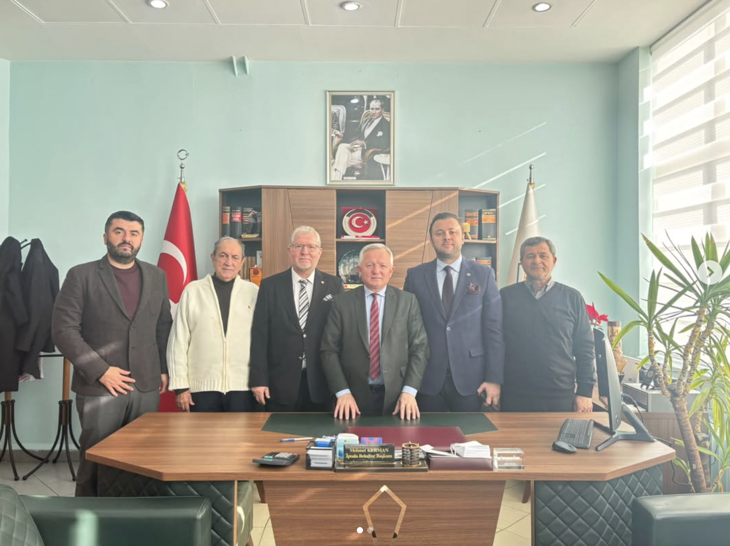 UMAT Heyetinden Başkan Kerman’a Ziyaret