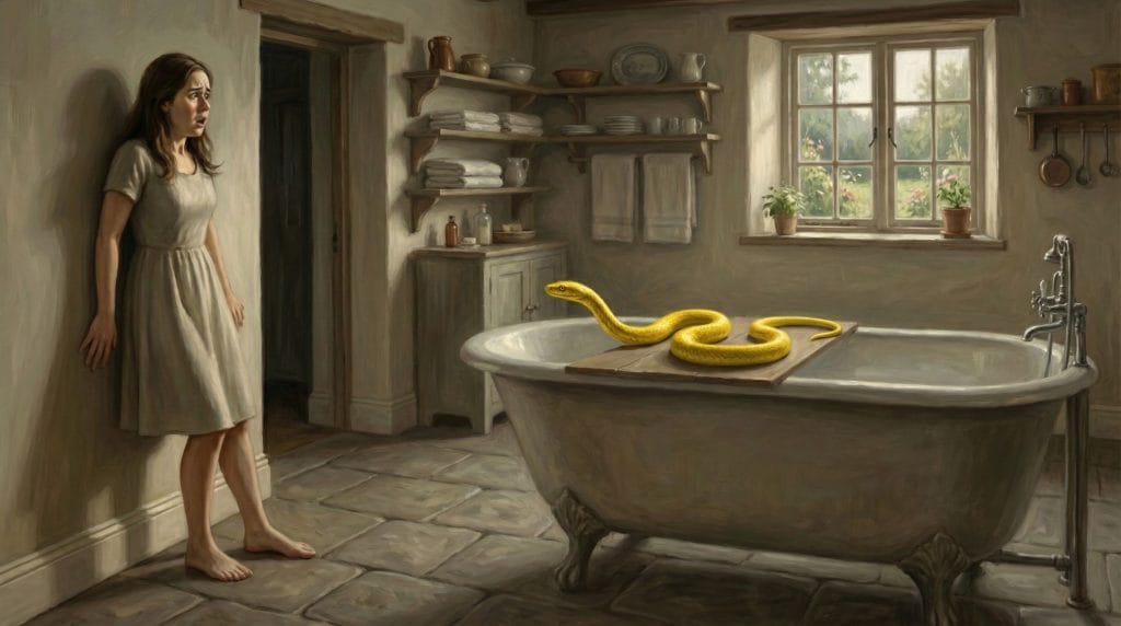 Rüyada sarı yılan görmek, hastalık uyarısı ve nazar işaretidir. Rüyada sarı yılan ısırması, öldürmek veya evde görmek ne anlama gelir? Sağlık ve düşman tabirleri burada.