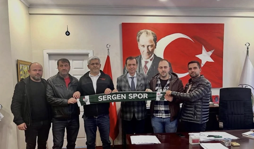 Sergen Spor’dan Başkan Özalp’e Ziyaret