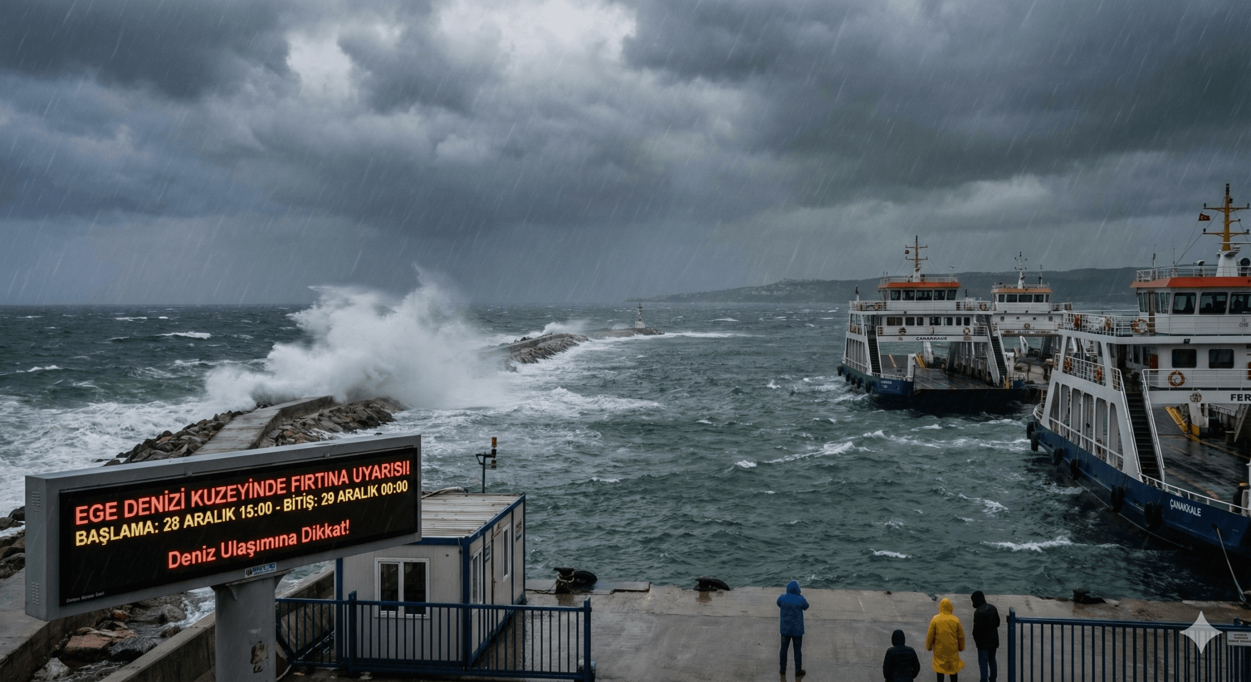 Kuzey Ege İçin Kritik Fırtına Uyarısı