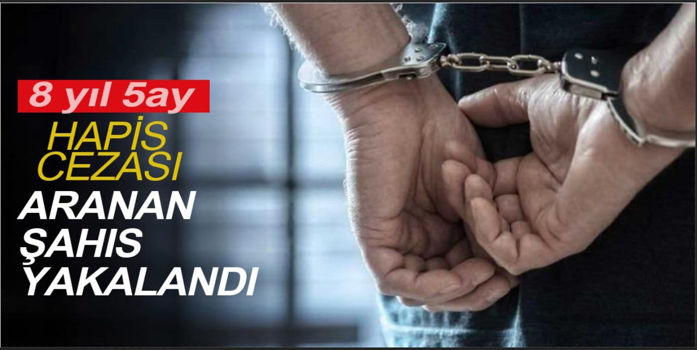 Çerkezköy’de 8 Yıl Hapisli Hırsız Yakalandı