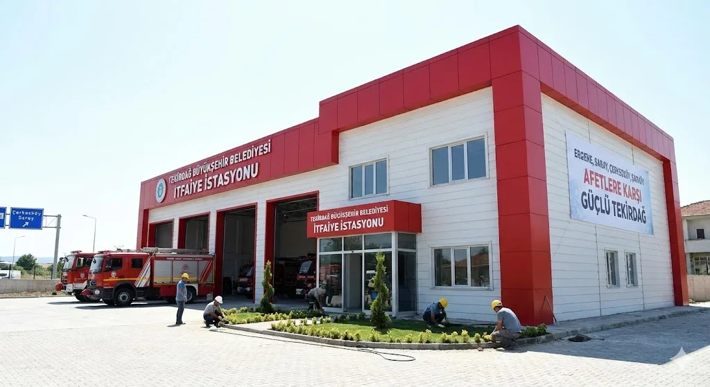 Tekirdağ İtfaiyesi Gücüne Güç Katıyor