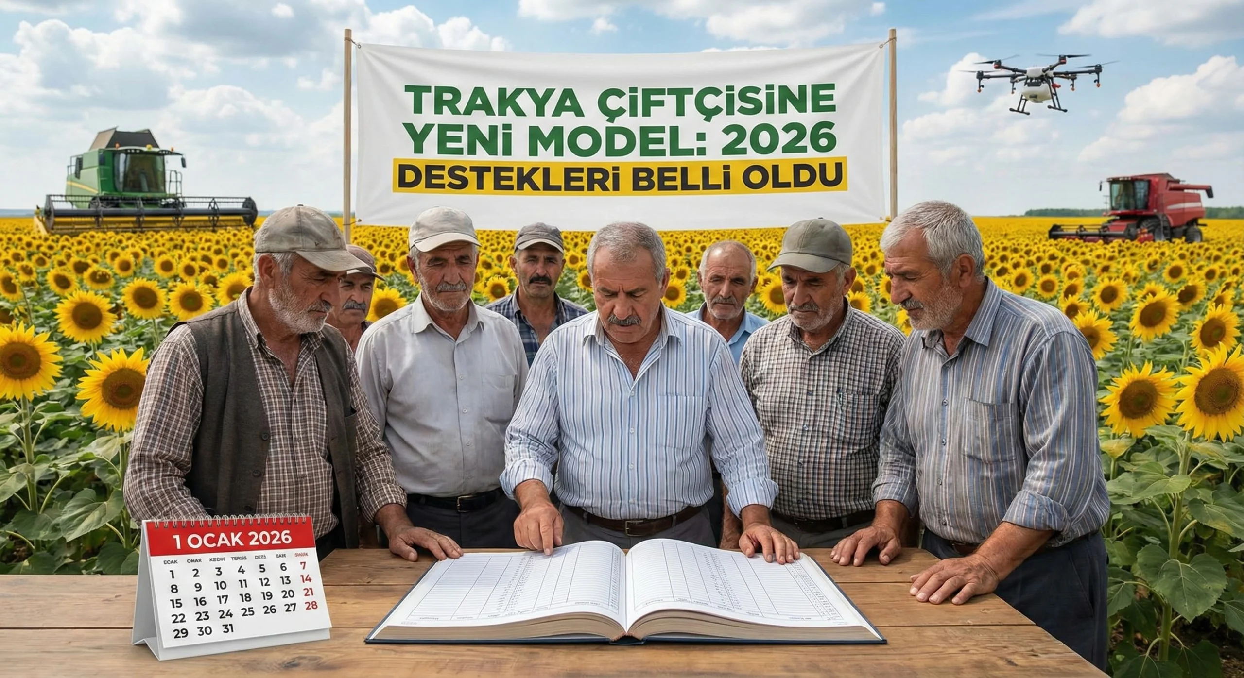 Trakya Çiftçisine Yeni Model: 2026 Destekleri Belli Oldu