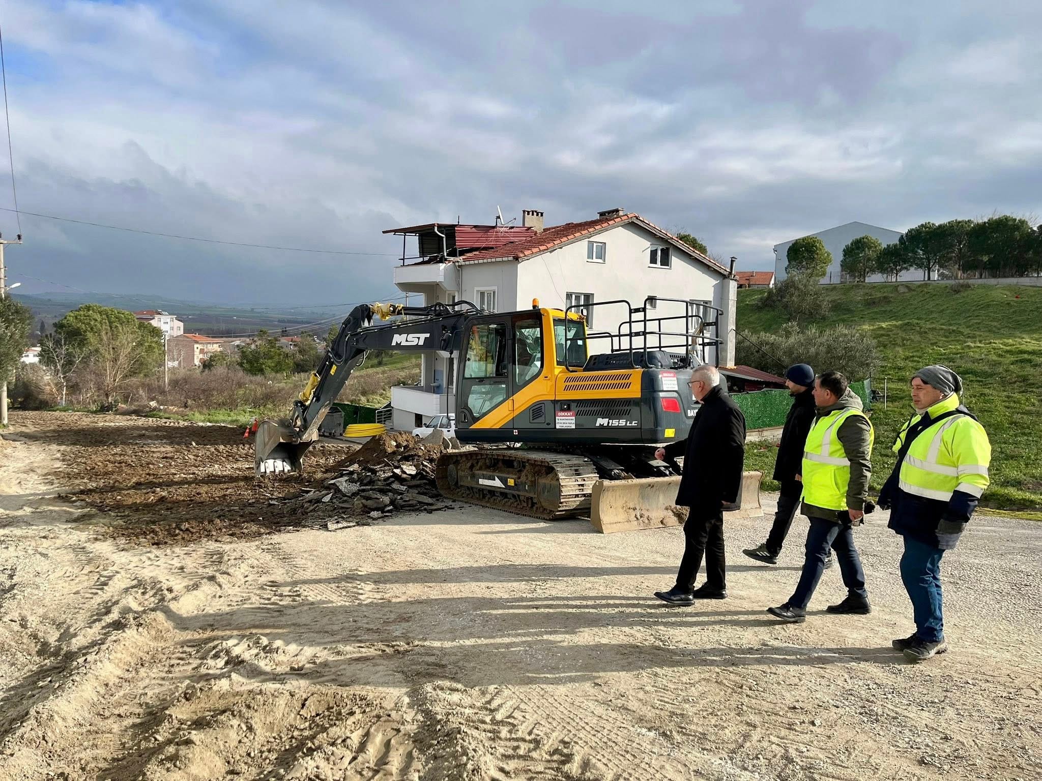 Bayramiç’te Hizmet Seferberliği: Başkan Sahada