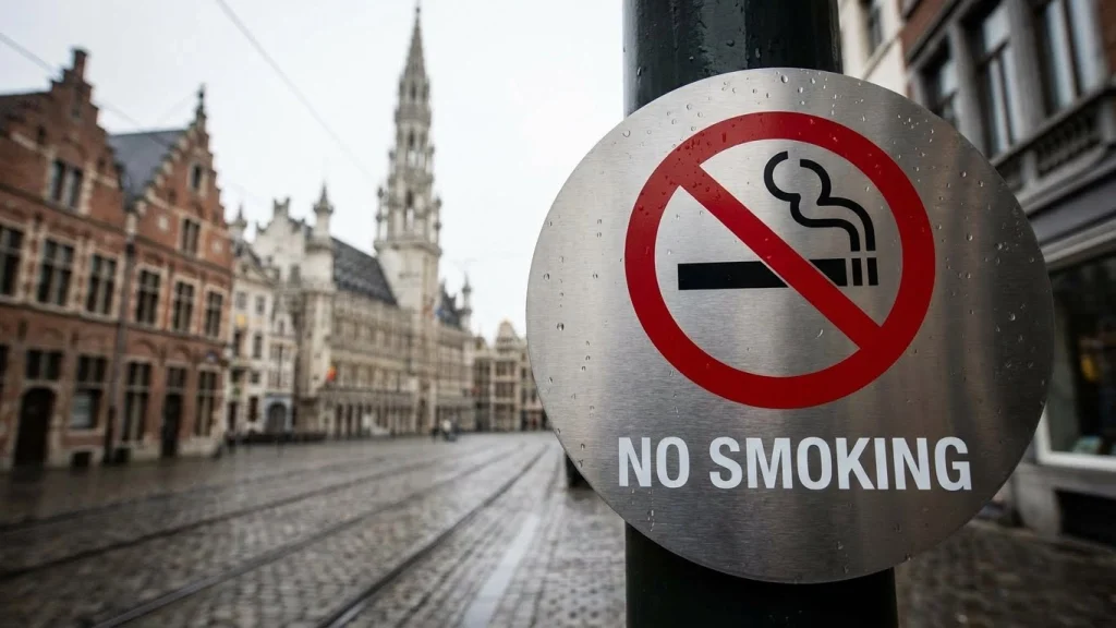 Belçika sigara yasağı kapsamını genişletti. Okul ve hastane önlerinde sigara içenlere 8000 Euro ceza kesilecek. 2027 teras yasağı ve detaylar haberimizde.
