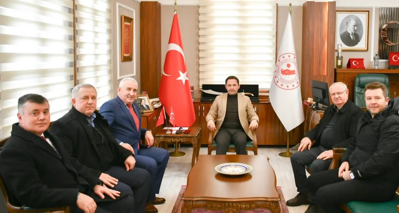 Biga’da Esnaf Temsilcilerinden Kaymakamlığa Ziyaret