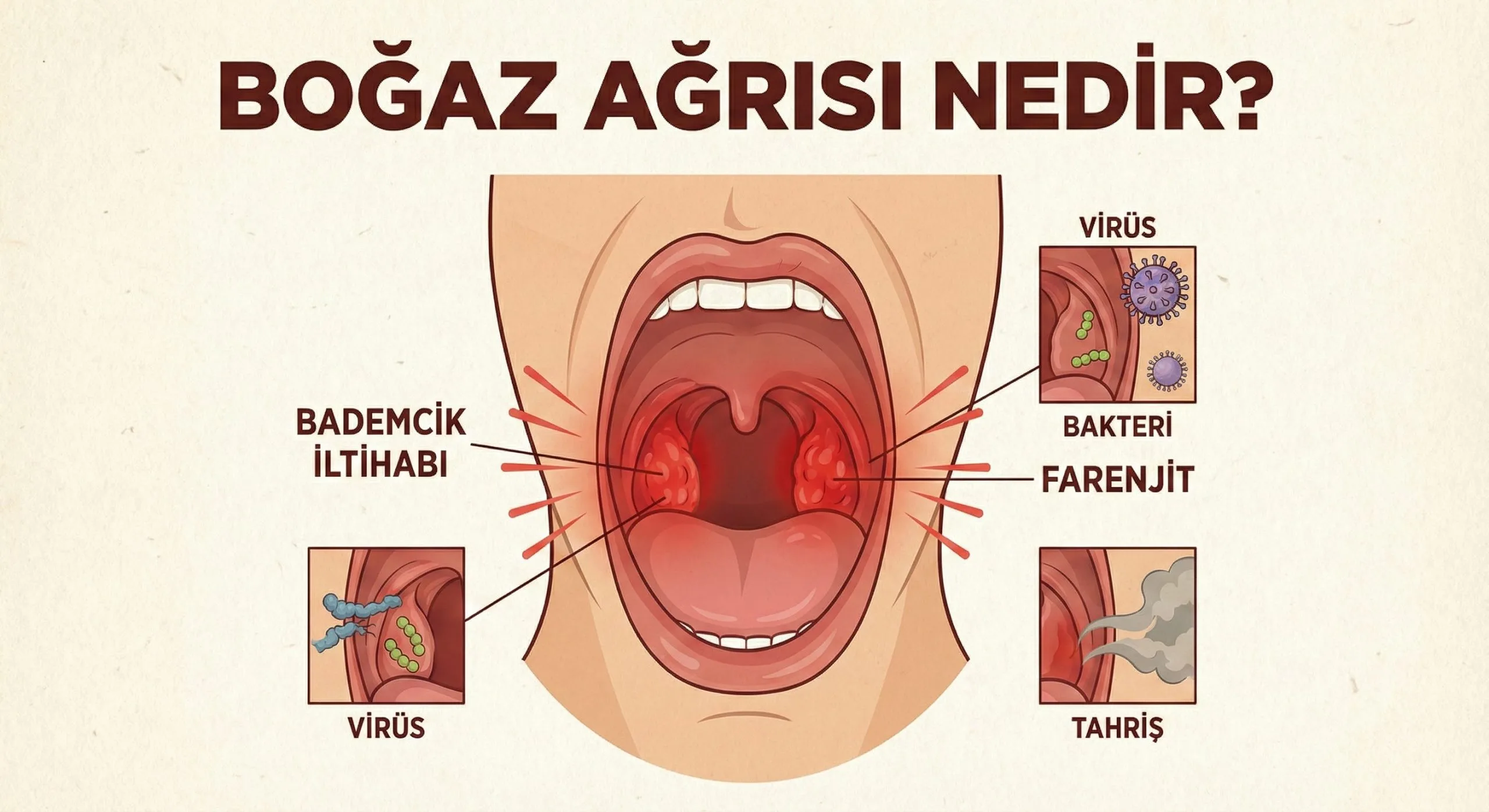 Boğaz Ağrısı Nedir?