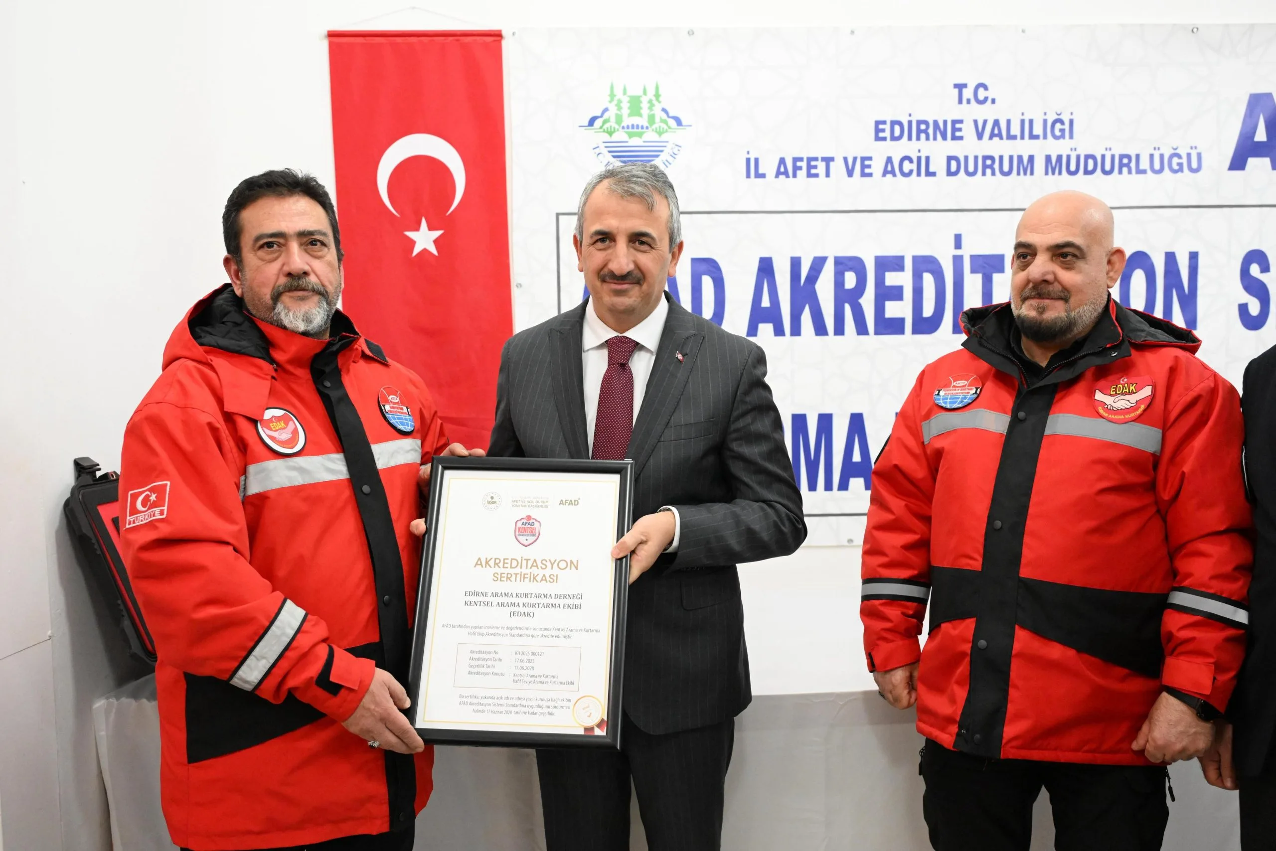 Edirne’de Arama Kurtarma Seferberliği: EDAK Hazır