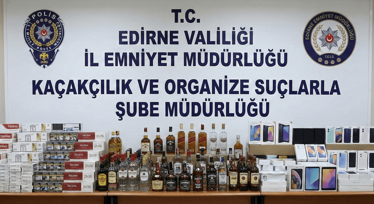 Edirne’de 2 Milyonluk Kaçakçılık Darbesi