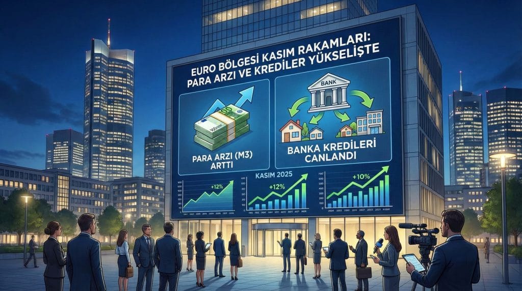 Avrupa Merkez Bankası verilerine göre Euro bölgesi para arzı ve kredi hacmi Kasım ayında arttı. Hanehalkı ve şirket kredilerindeki son durum Trakyalife'da.
