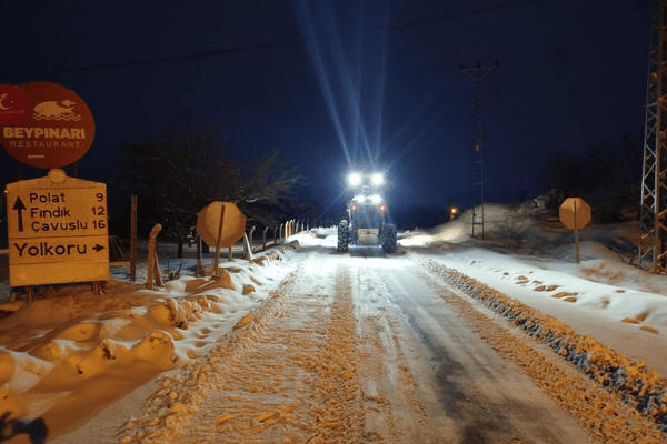 Malatya’da Kar Mesaisi: 4 Bin KM Yol Açıldı