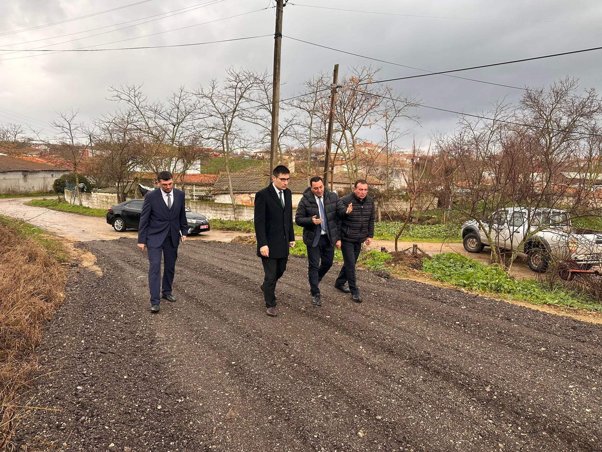Süloğlu’nda Yol Çalışmaları İncelendi