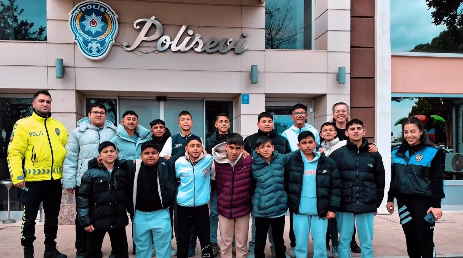 Muratlılı Çocuklar Emniyet’te Ağırlandı