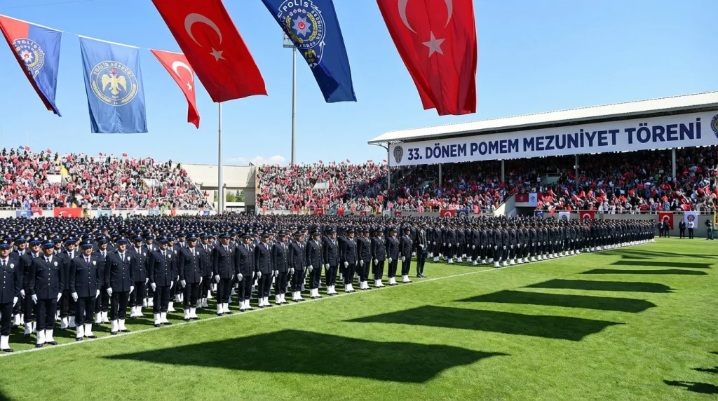 Polis Akademisi, 33. Dönem POMEM giriş sınavı ile 10.000 polis memuru adayı alacağını duyurdu. 2026 POMEM başvuru şartları, KPSS puanları, boy-kilo ve yaş şartlarının tüm detayları Trakyalife rehberinde.
