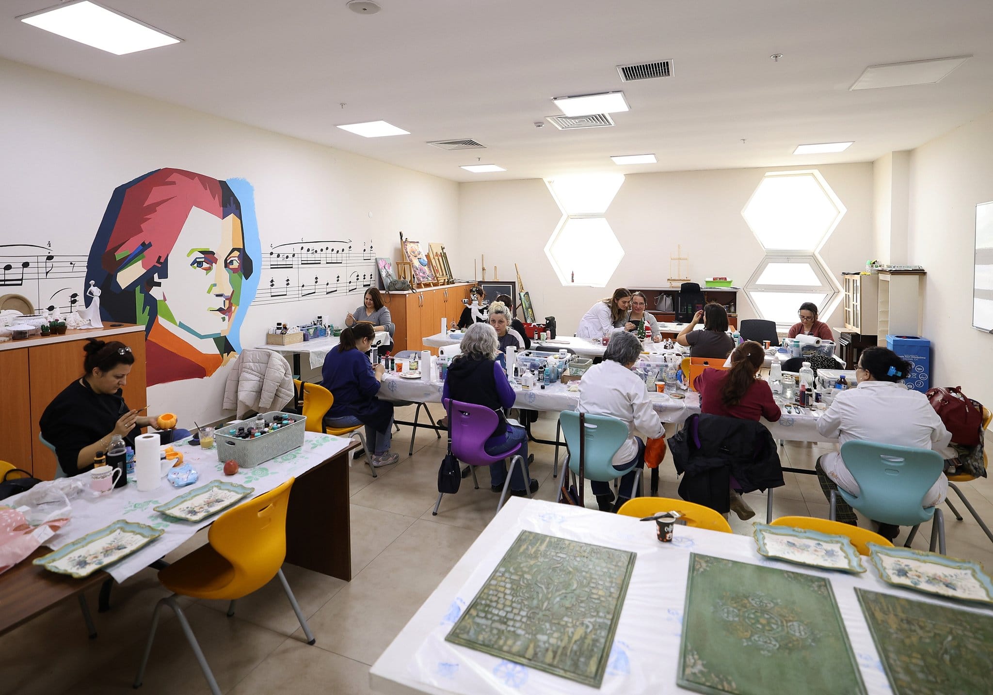 Çerkezköy’de Sanat Rüzgarı 1135 Kişi Yeteneğini Keşfetti