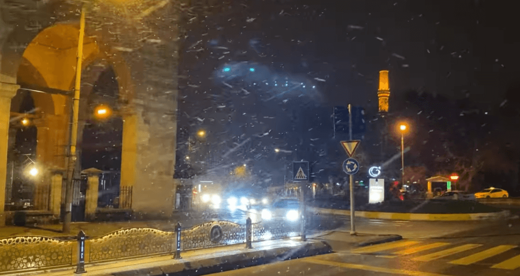 Edirne’de 2026’nın İlk Karı Başladı