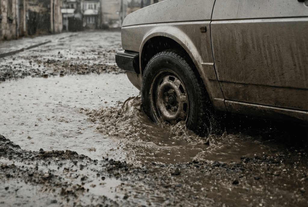 Edirne'de Yağmur Çilesi: Yollar Survivor Parkuruna Döndü | Trakya Life