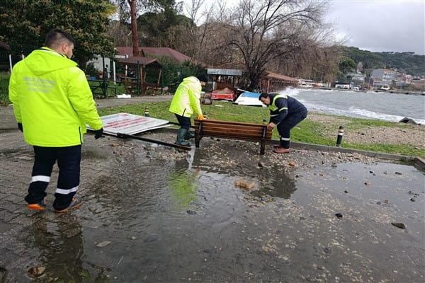 Gemlik’te Fırtına Alarmı: Ekipler Teyakkuzda