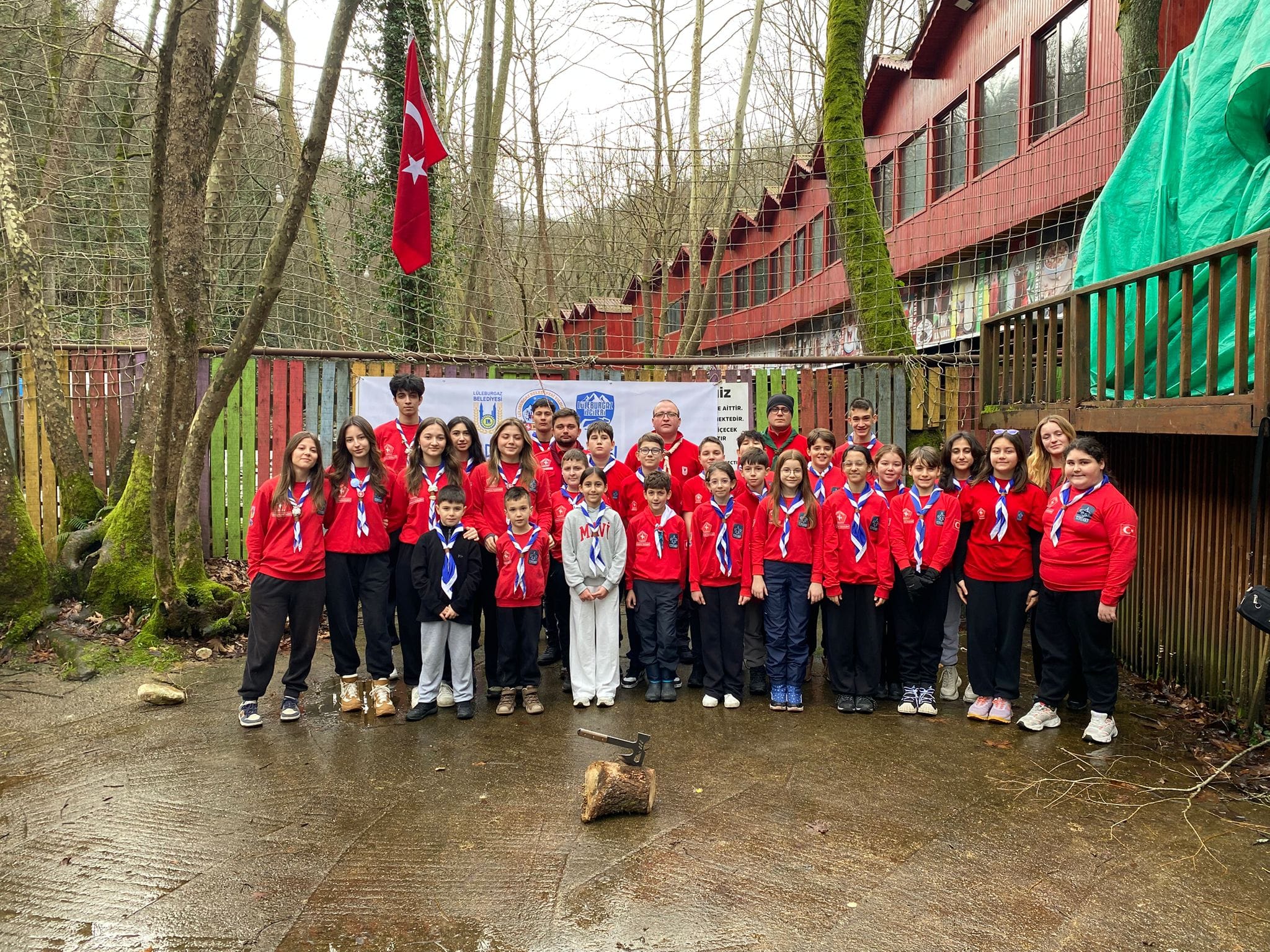 Lüleburgazlı İzciler Kış Kampı Heyecanı Yaşıyor