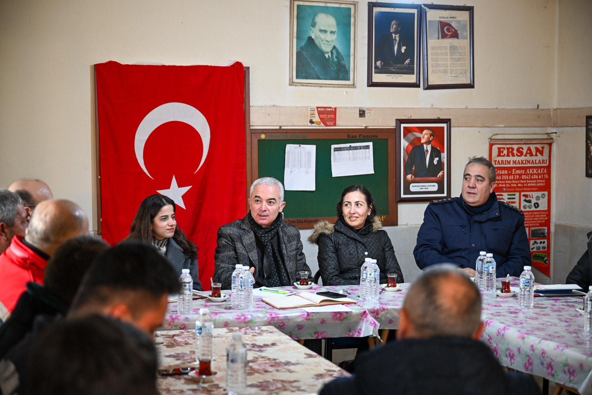 Vali Turan Kocatarla’da Sorunlar Masaya Yatırıldı