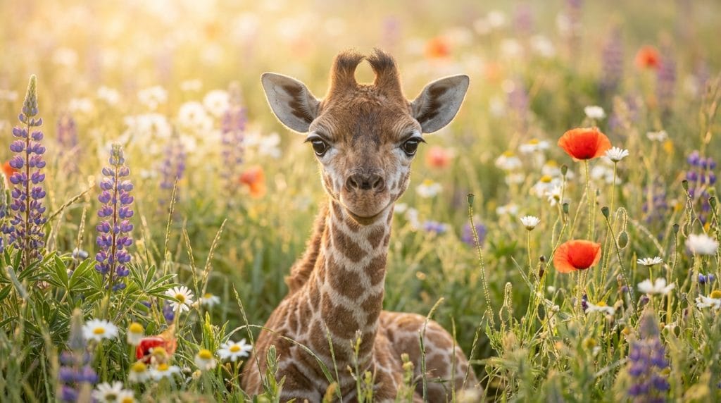 Rüyada yavru zürafa görmek, küçük ama geleceği parlak müjdeli haberlere ve gelişime delalet eder.