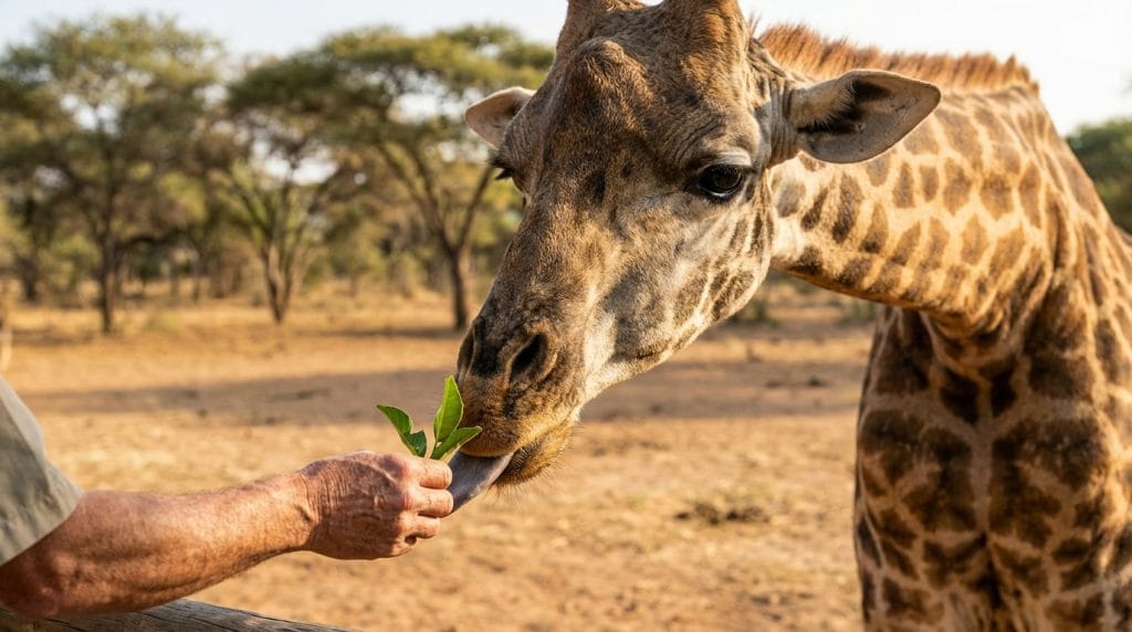 Rüyada zürafa beslemek, zor insanlarla anlaşmaya, güçlü dostluklar kurmaya ve yüksek kazanç elde etmeye yorumlanır.