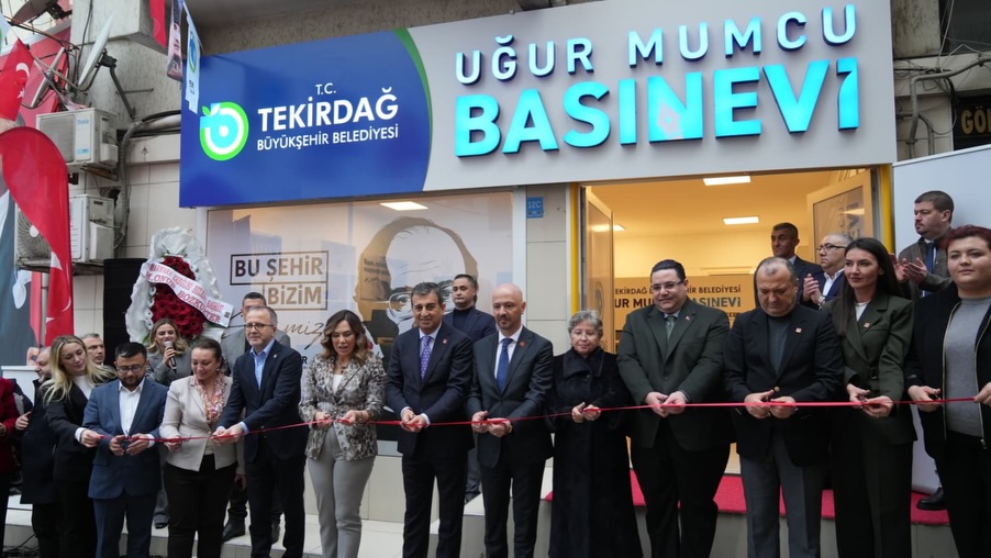 Tekirdağ’da Anlamlı Açılış: Uğur Mumcu Basınevi
