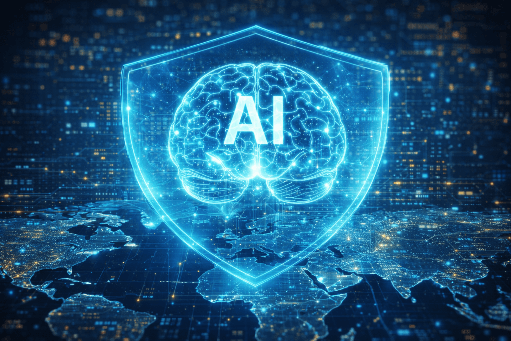 Yapay zeka teknolojileri ile güçlendirilen ulusal güvenlik sistemleri.