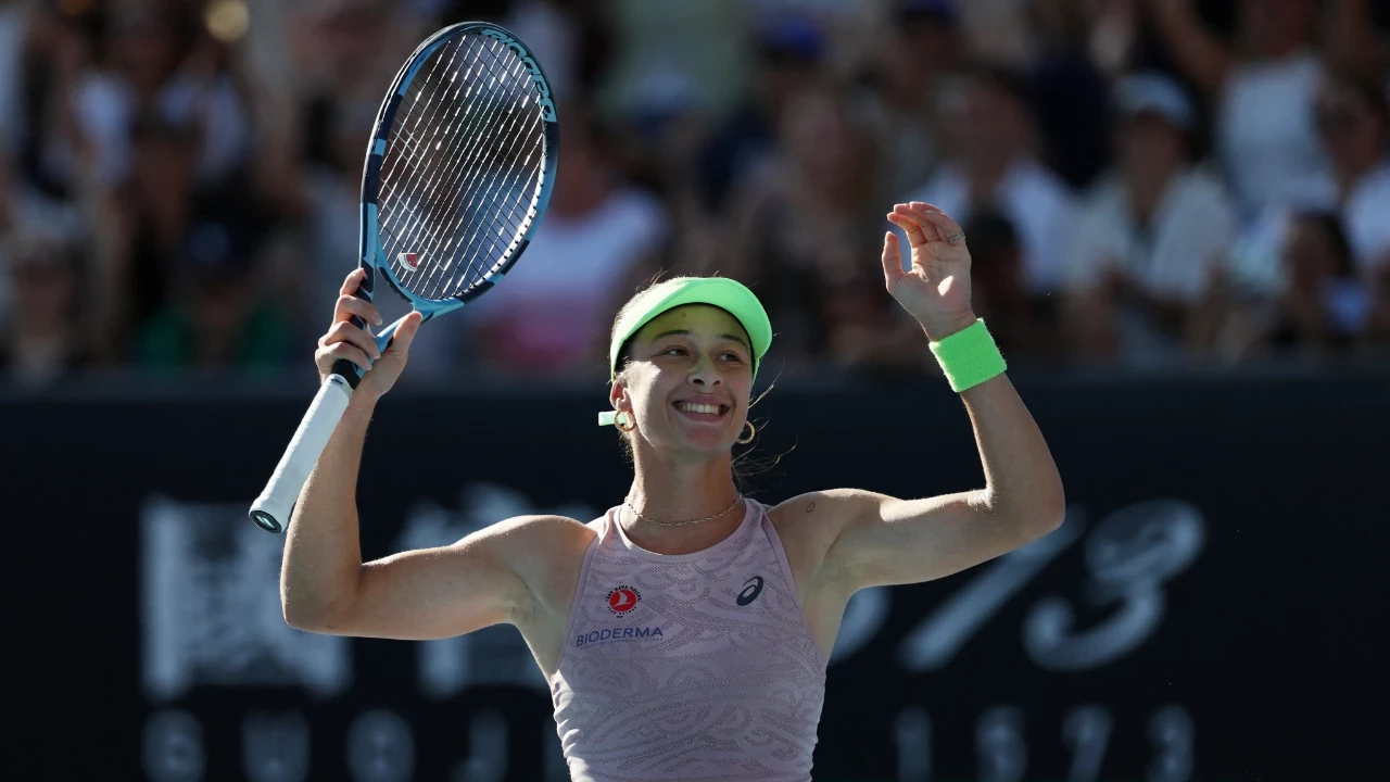 Zeynep Sönmez Avustralya Açık’ta Tarih Yazdı