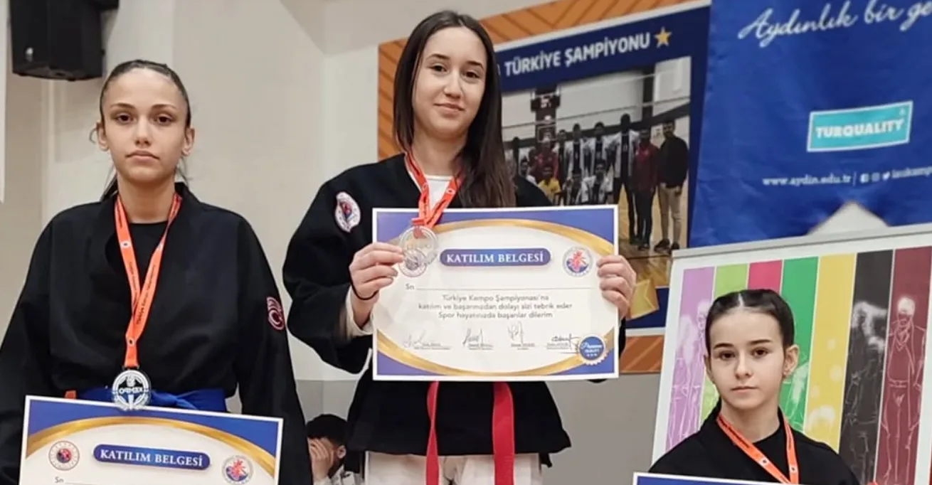 Çerkezköy’ün Gururu Yasemin Kasal Türkiye Şampiyonu