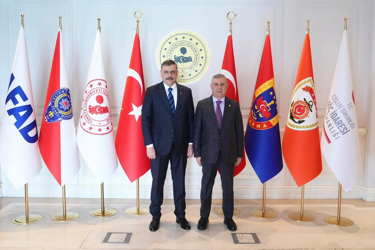 Nazım Maviş’ten Vali Çiftçi’ye Hayırlı Olsun Ziyareti