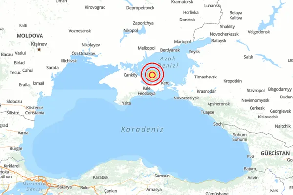 Karadeniz’de Korkutan Deprem Şiddeti 4.9 Olarak Ölçüldü