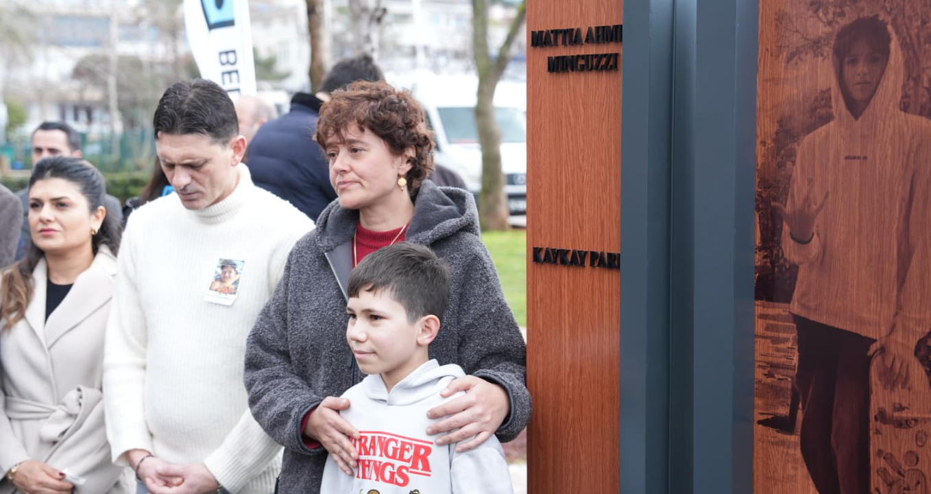 Mattia Ahmet Minguzzi Parkı Açıldı