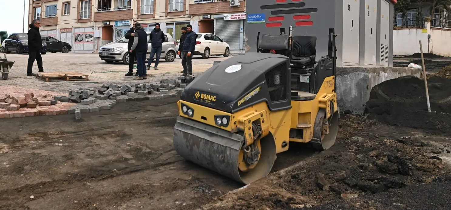 Süleymanpaşa’da Ramazan Mesaisi Sokaklar Yenileniyor