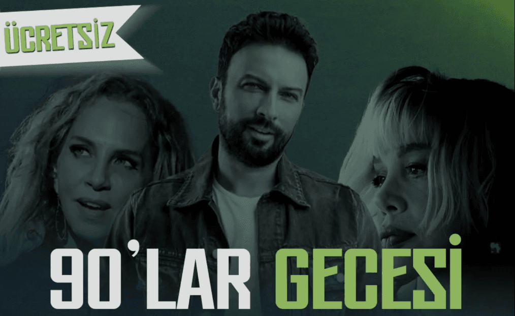 Çerkezköy’de 90’lar Rüzgarı Estirecek Dev Konser