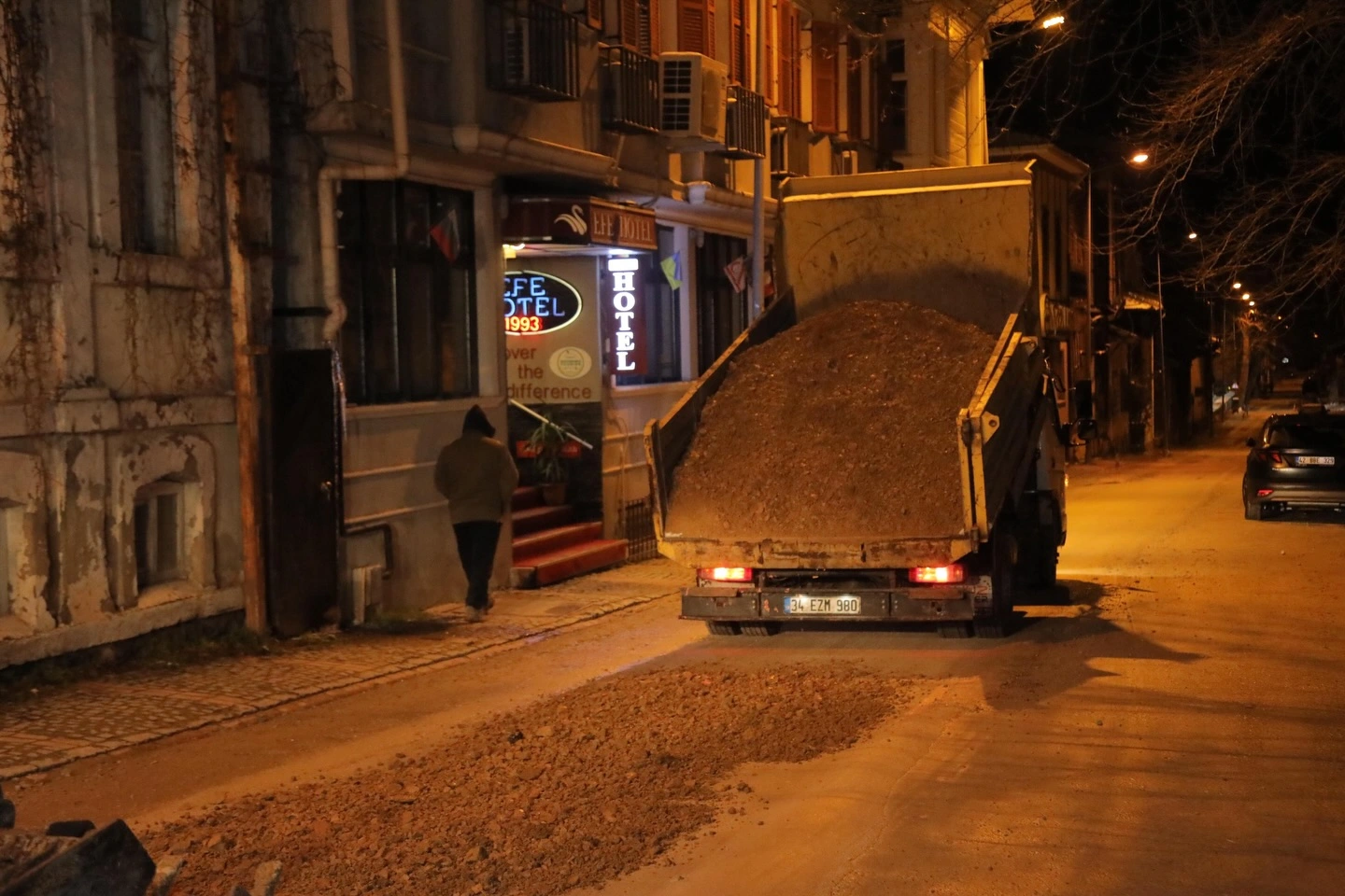 Edirne Maarif Caddesi’nde Kapsamlı Zemin Seferberliği