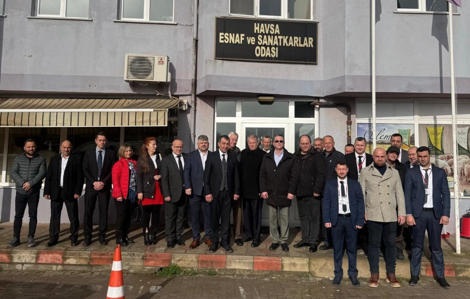 Havsa Esnafında Seçim Heyecanı