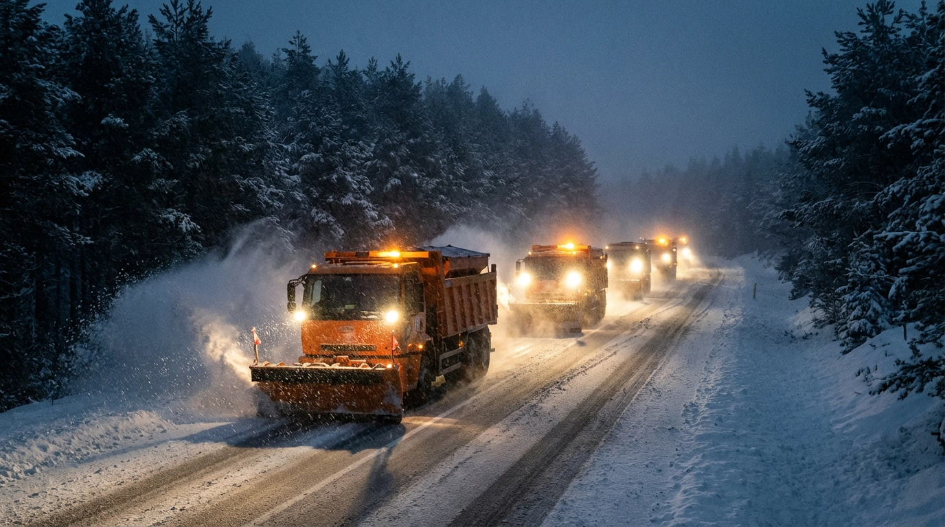 Kırklareli’nde Kar Mesaisi: Ekipler Teyakkuzda!