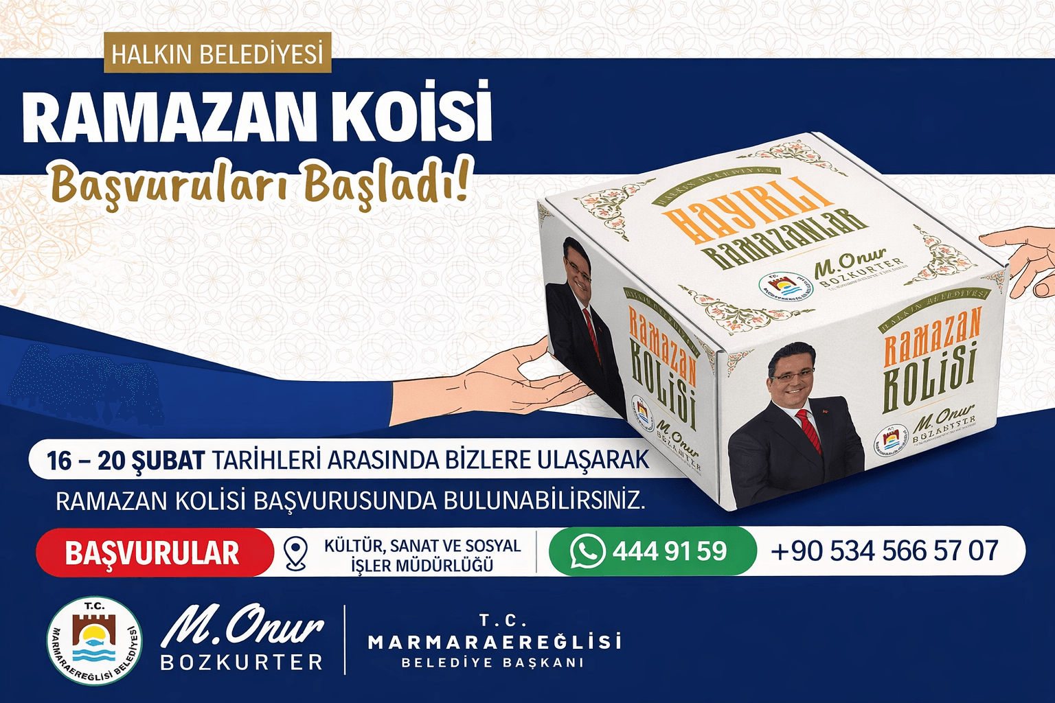 Marmaraereğlisi’nde Ramazan Bereketi