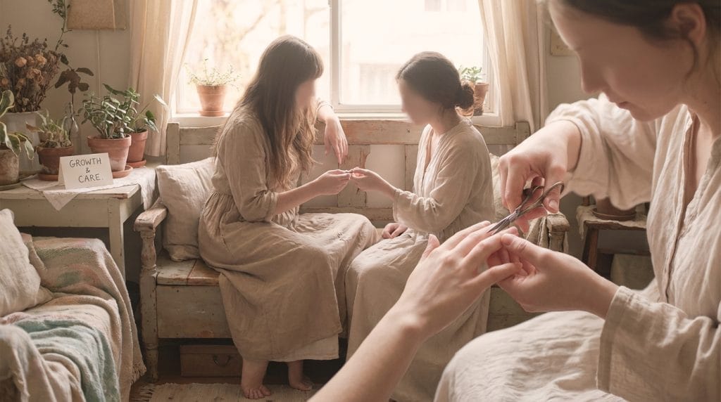 Rüyada başkasının tırnağını kesmek, birine destek olmaya, sorunlarına çözüm bulmaya yardımcı olmaya yorumlanır.