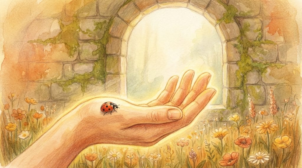 Rüyada uğur böceğinin üzerine konması, beklenmedik güzel gelişmelere ve sevindirici haberlere yorumlanır.