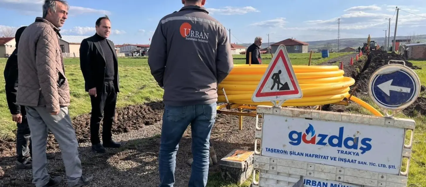 Şalgamlı Mahallesi Doğal Gaz Çalışmaları Başladı